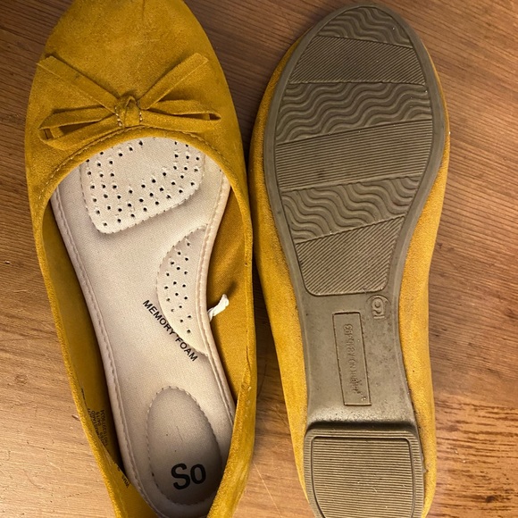 So Yellow Ballet Flats